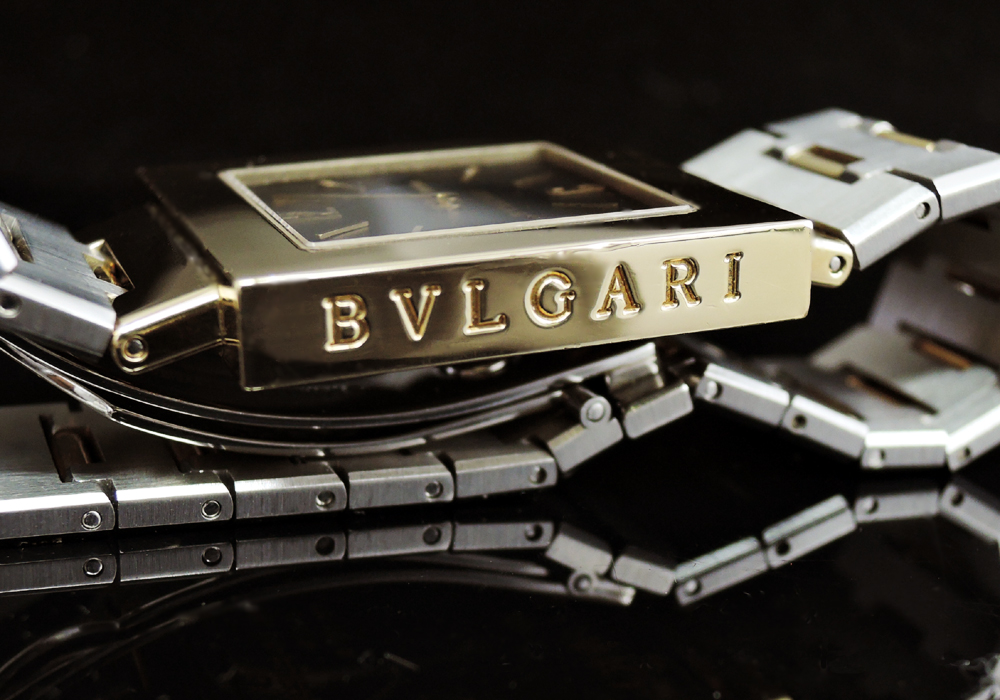  ブルガリ BVLGARI クアドラードSQ29G クオーツ 時計 YGxSS 美品 IT3704 のイメージ画像
