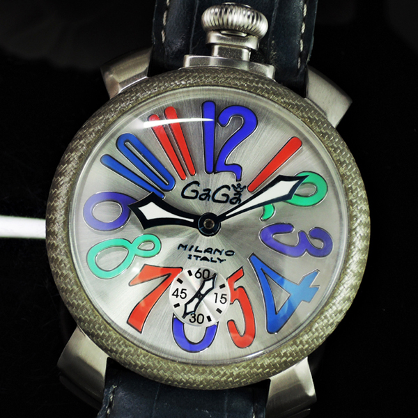 ガガミラノGAGA MILANO マヌアーレ MANUALE LIMITED EDITION 世界500本限定 48mm カーボンファイバーベゼルのイメージ画像