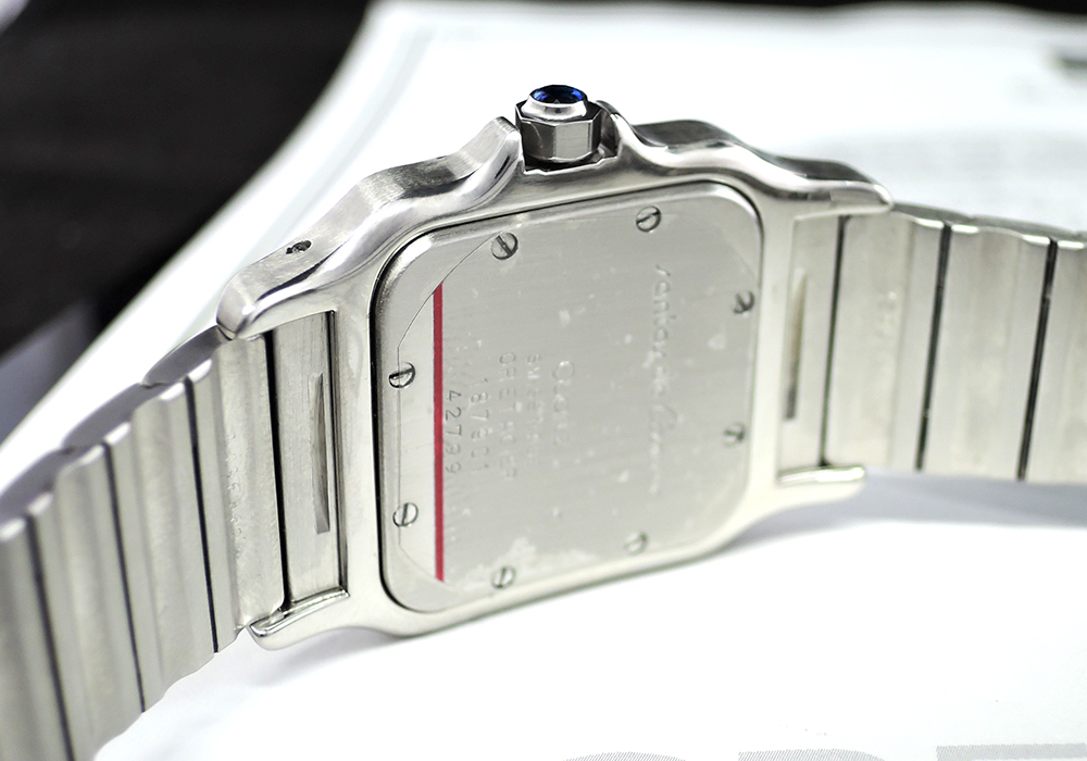 カルティエ Cartier サントスガルベLM クオーツ コンビ 研磨仕上げ 男性用 時計 cz3818のイメージ画像