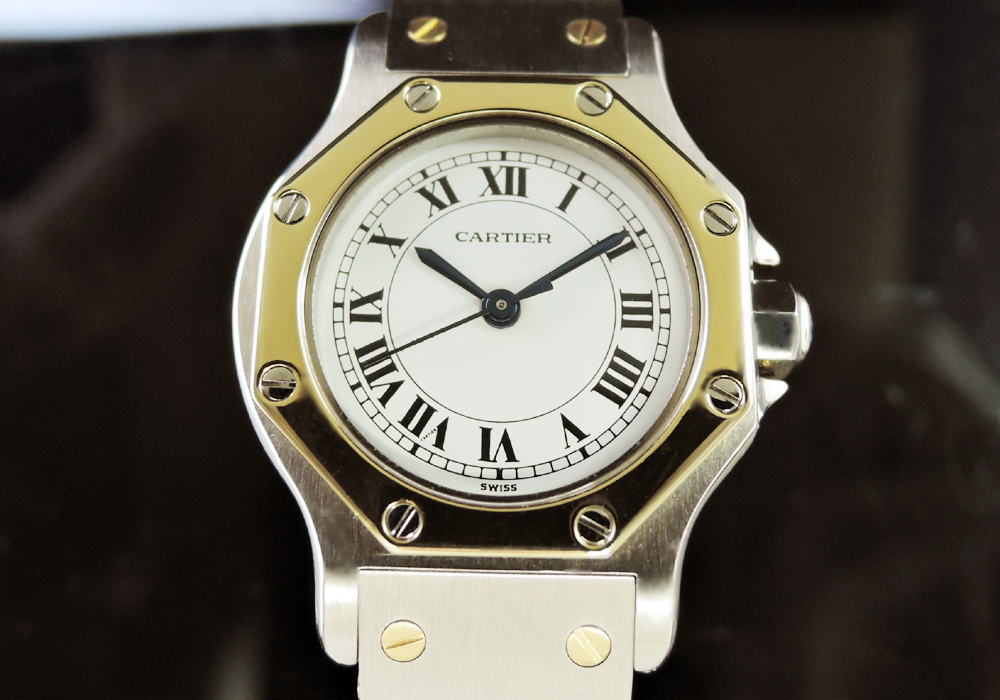 カルティエ Cartier サントスオクタゴンSM 自動巻 レディース 時計 研磨仕上げ cz3273のイメージ画像