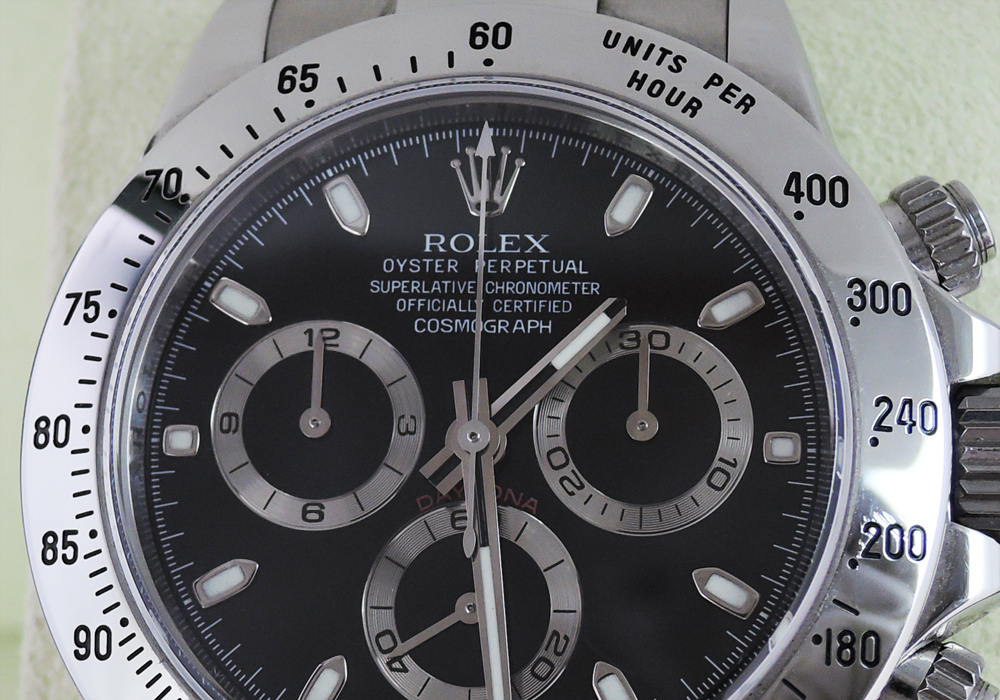 ロレックス ROLEX デイトナ 116520 黒 ランダム品番 SS 保証書有 国内正規品 cz4224のイメージ画像