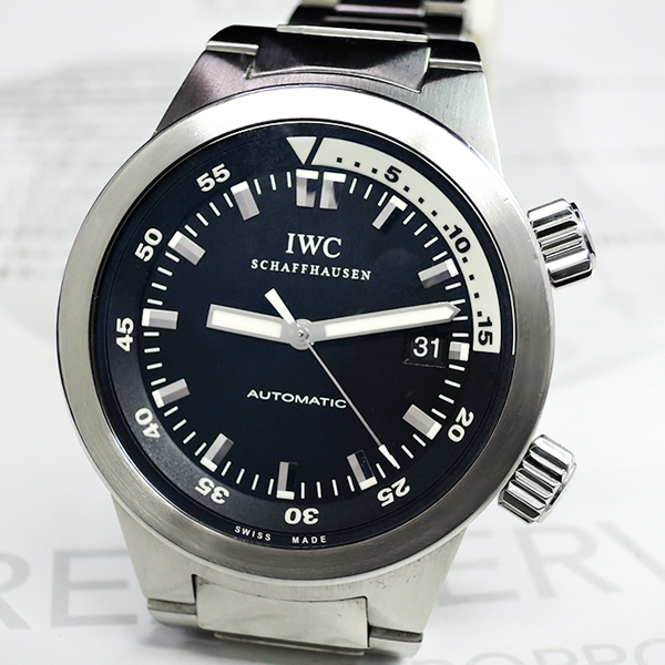 IWC アクアタイマー IW354805 メンズ腕時計 自動巻 保証書有 cz4698のイメージ画像