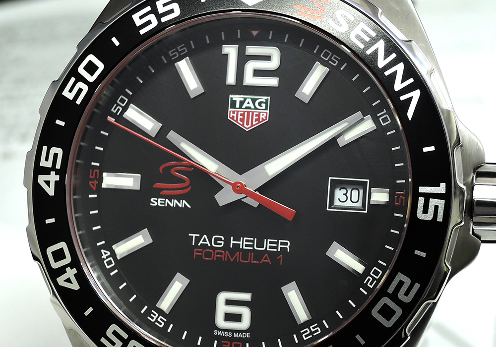 ◎タグホイヤー TAG HEUER フォーミュラ1 アイルトン・セナ エディション WAZ1012.BA0883 メンズ腕時計 クオーツ式 稼動 保証書有 cz4751 のイメージ画像