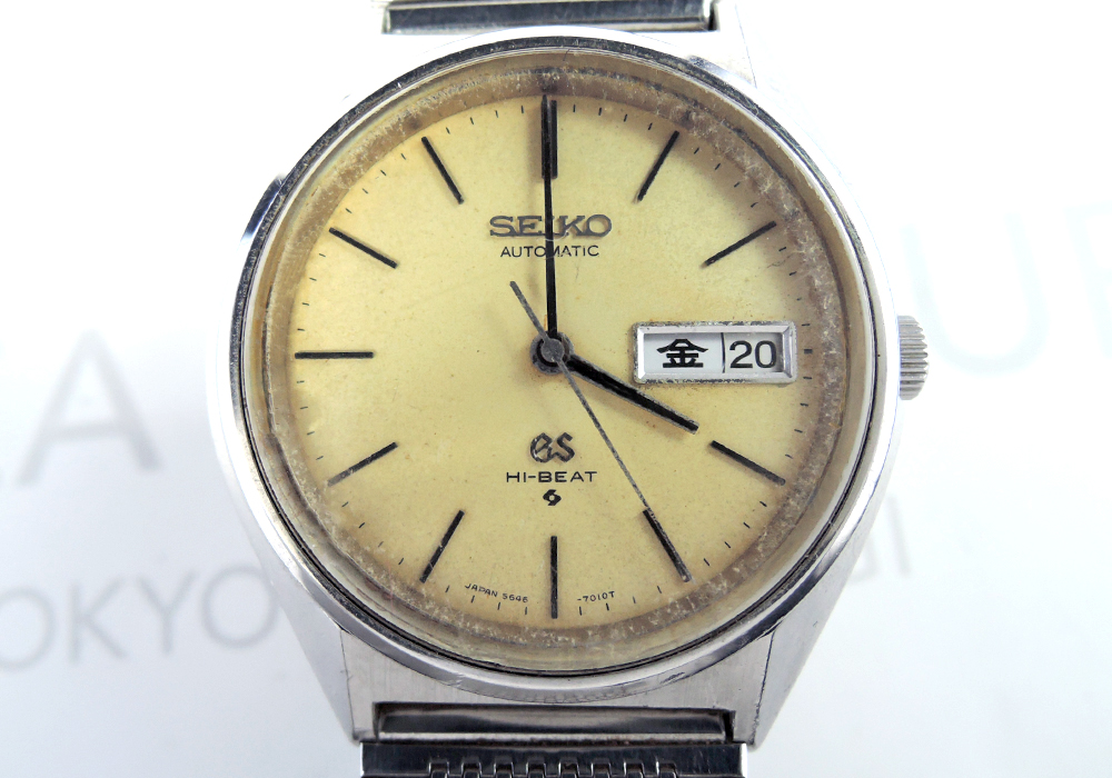 ■セイコーSEIKO ハイビート HI-BEAT 5646-7010 メンズ自動巻 不動 WO928のイメージ画像