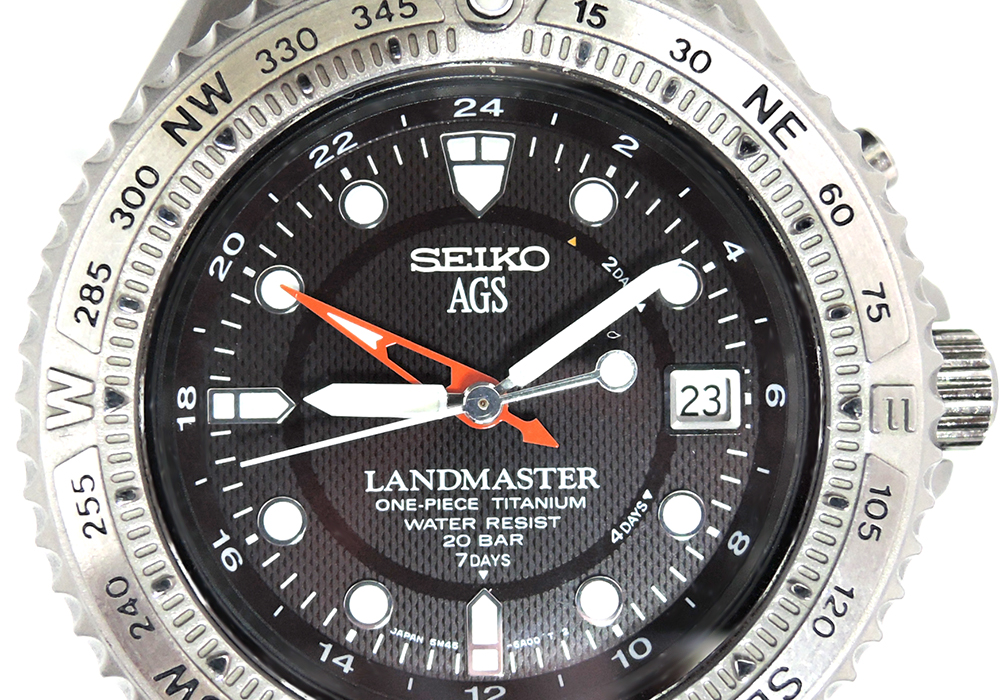 ■セイコーSEIKO ランドマスター5M45-6A01 メンズ腕時計 オートクォーツ 稼動 チタン WO444のイメージ画像