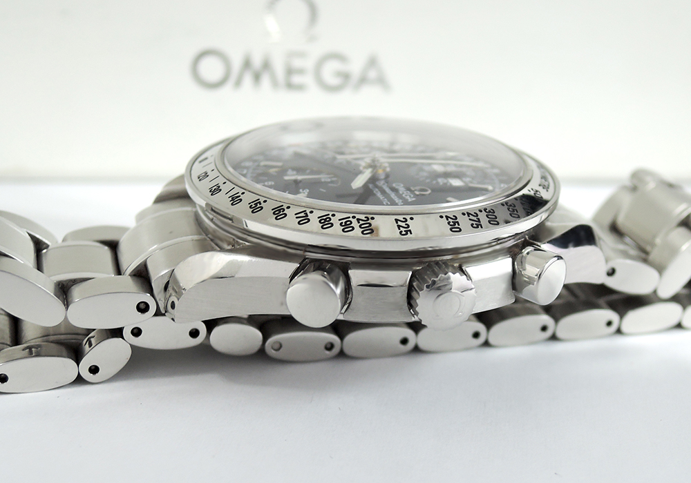 オメガ OMEGA スピードマスター 3523.80 クロノグラフ 青文字盤 トリプルカレンダー  cz4806のイメージ画像