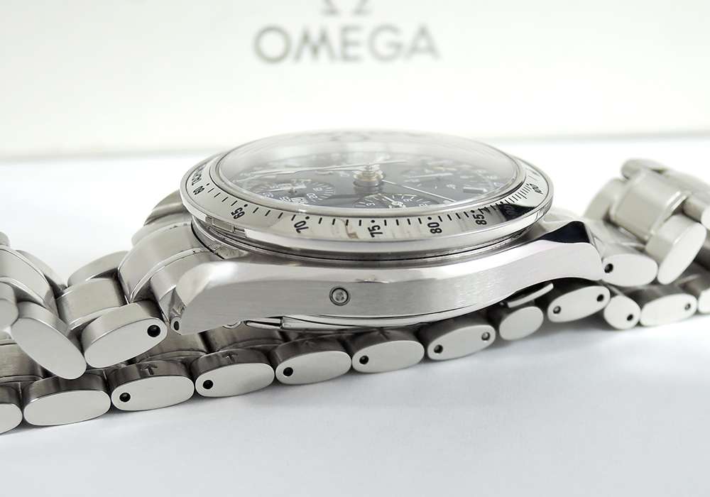 オメガ OMEGA スピードマスター 3523.80 クロノグラフ 青文字盤 トリプルカレンダー  cz4806のイメージ画像