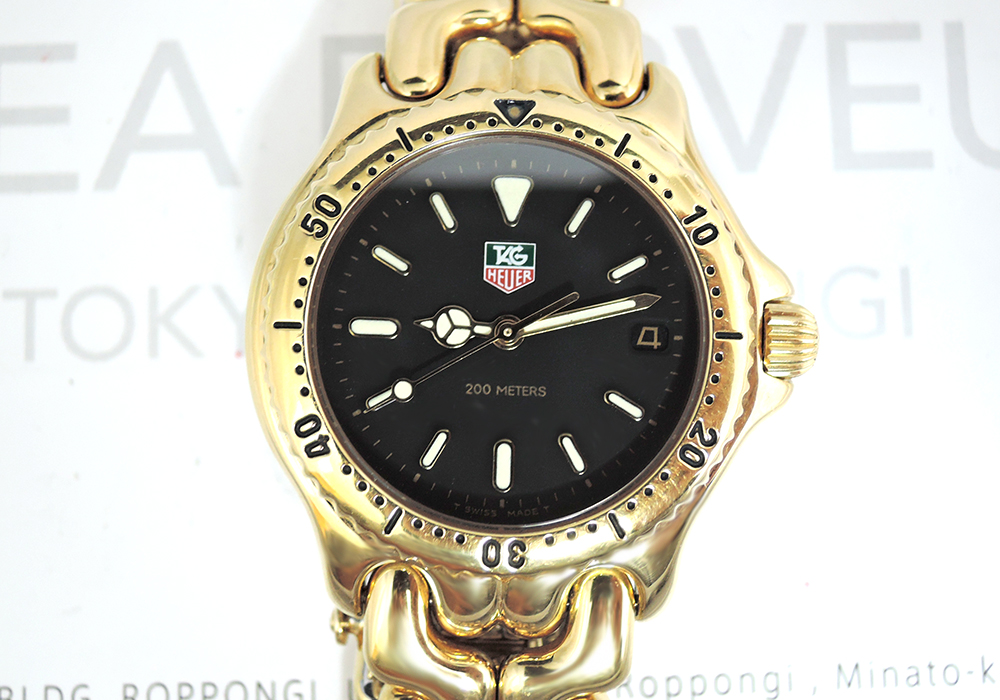 タグホイヤーTAG-HEUER セルSEL S94.313M GP GOLD クォーツ cz4794のイメージ画像