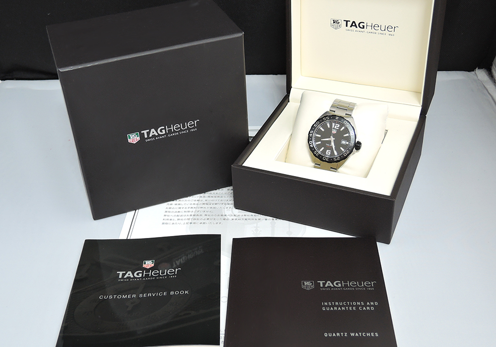 タグホイヤー TAG HEUER フォーミュラ1 WAZ1110 メンズ腕時計 クオーツ式 稼動中 CZ4773のイメージ画像