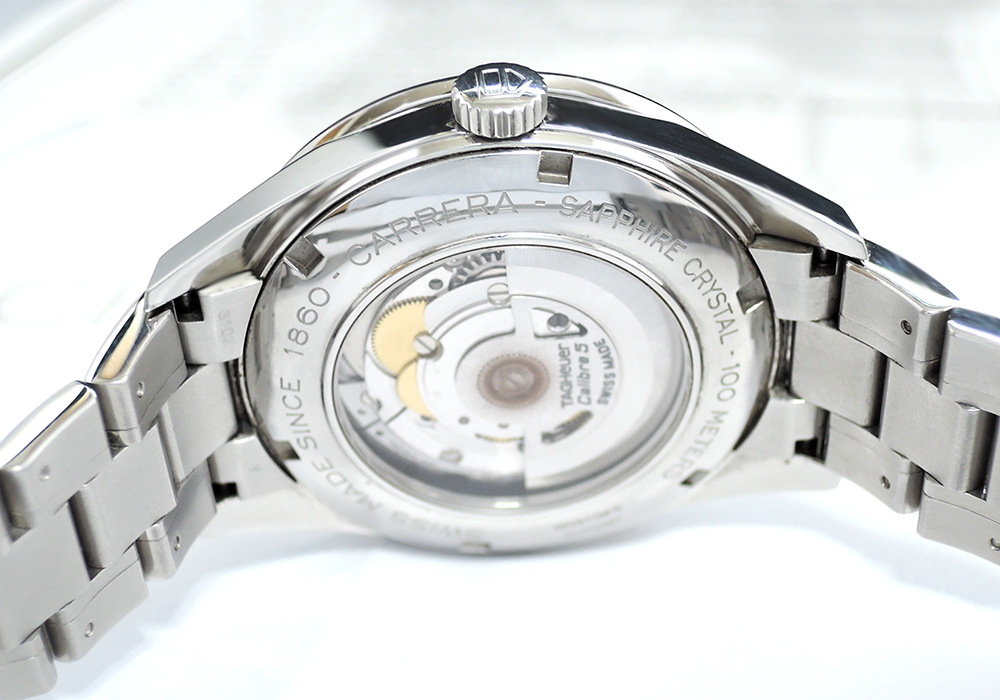 タグホイヤー TAG HEUER カレラCarrera WV211M キャリバー5 メンズ腕時計 自動巻 保証書有 CZ4869のイメージ画像