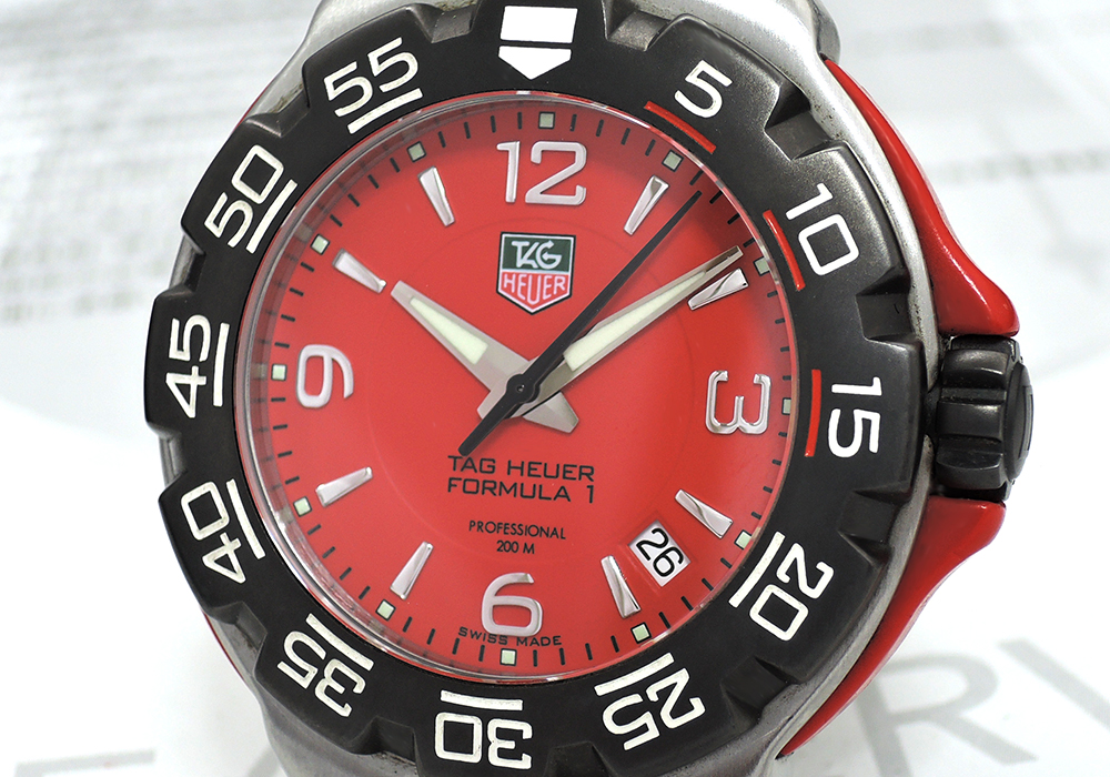 タグホイヤーTAGHEUER フォーミュラ1 WAC1113.BA0850 クォーツ式 ...