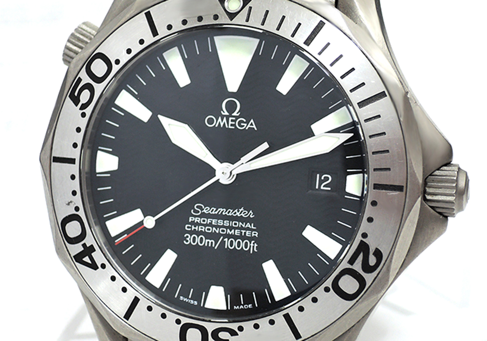 オメガOMEGA シーマスター プロフェッショナル300m 2231.50 チタニウム 自動巻 保証書有 CF4886のイメージ画像