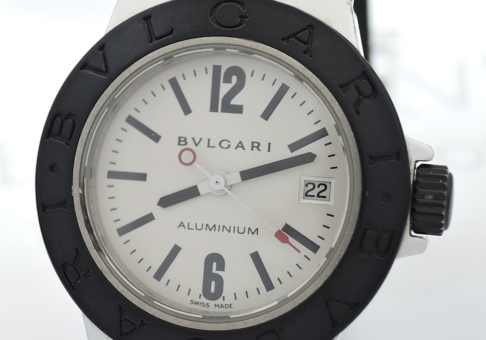 ブルガリBVLGARI アルミニウム AL29TA レディース腕時計 クォーツ CF4872のイメージ画像