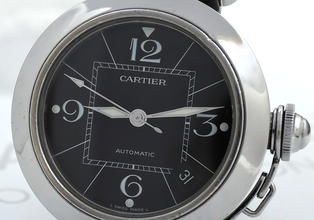 カルティエCartier パシャC スモールデイト自動巻 腕時計 ボーイズ SS