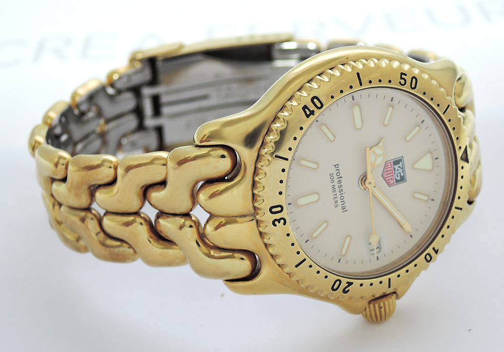 TAG HEUER Professional 200m Gold S94.013k mens watch