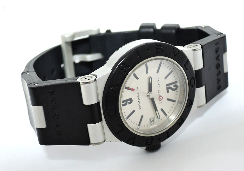 ブルガリBVLGARI アルミニウム AL32TA ボーイズ 腕時計 クォーツ CF5170 - トケナビ - 手数料無料の時計専門マーケット