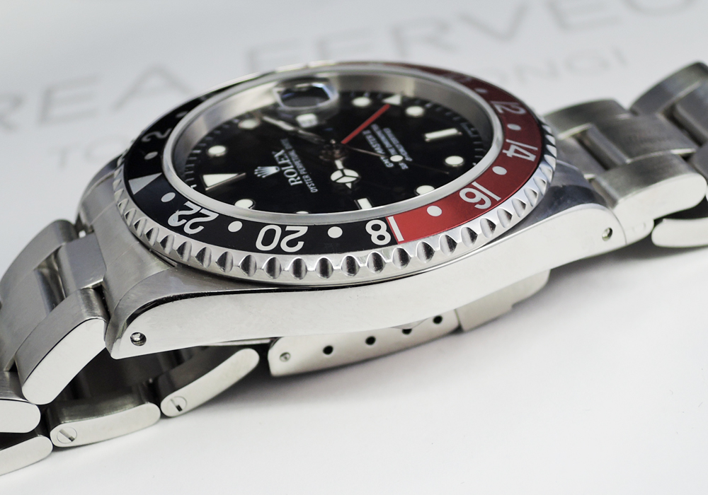 ロレックスROLEX　GMTマスター2 16710 A番 黒赤ベゼル CF5493のイメージ画像