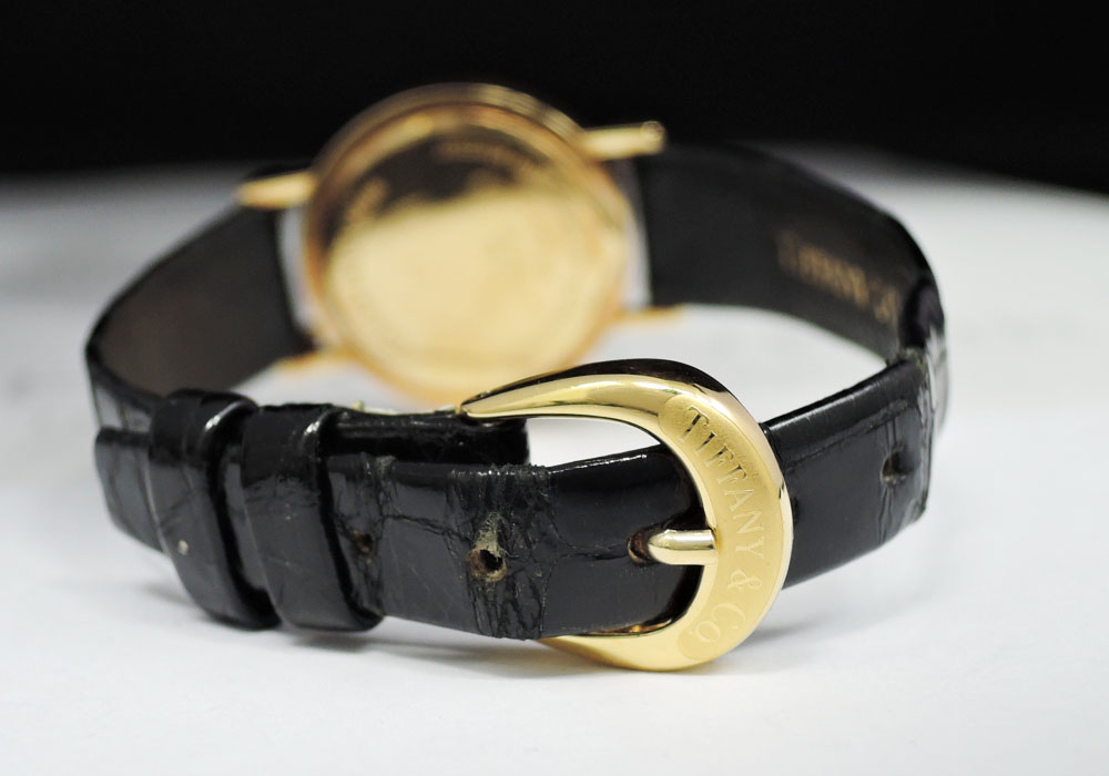 TIFFANY & Co. ティファニー アトラス L6030 K18YG レディース クォーツ 腕時計 ゴールド文字盤 CF5503 のイメージ画像