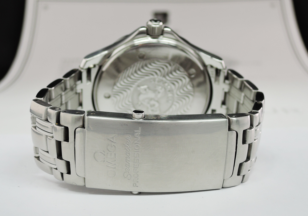 オメガ OMEGA シーマスター プロフェッショナル300m 2541.80 メンズ腕時計 青文字盤 クォーツ 保証書有 CF5521のイメージ画像