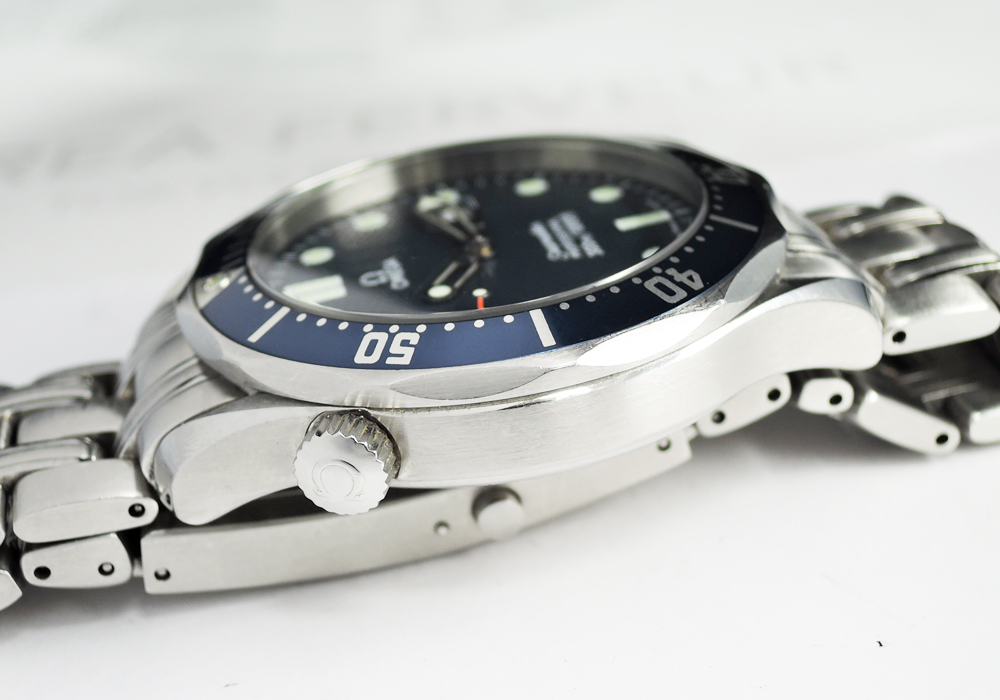 オメガOMEGA シーマスター プロフェッショナル300m 2541.80 メンズ腕時計 青文字盤 クォーツ 保証書 CF5546のイメージ画像