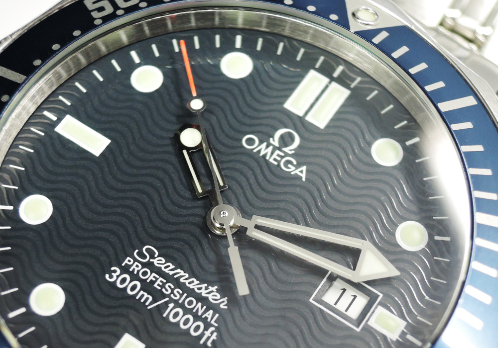 オメガOMEGA シーマスター プロフェッショナル300m 2541.80 メンズ腕時計 青文字盤 クォーツ 保証書 CF5546のイメージ画像