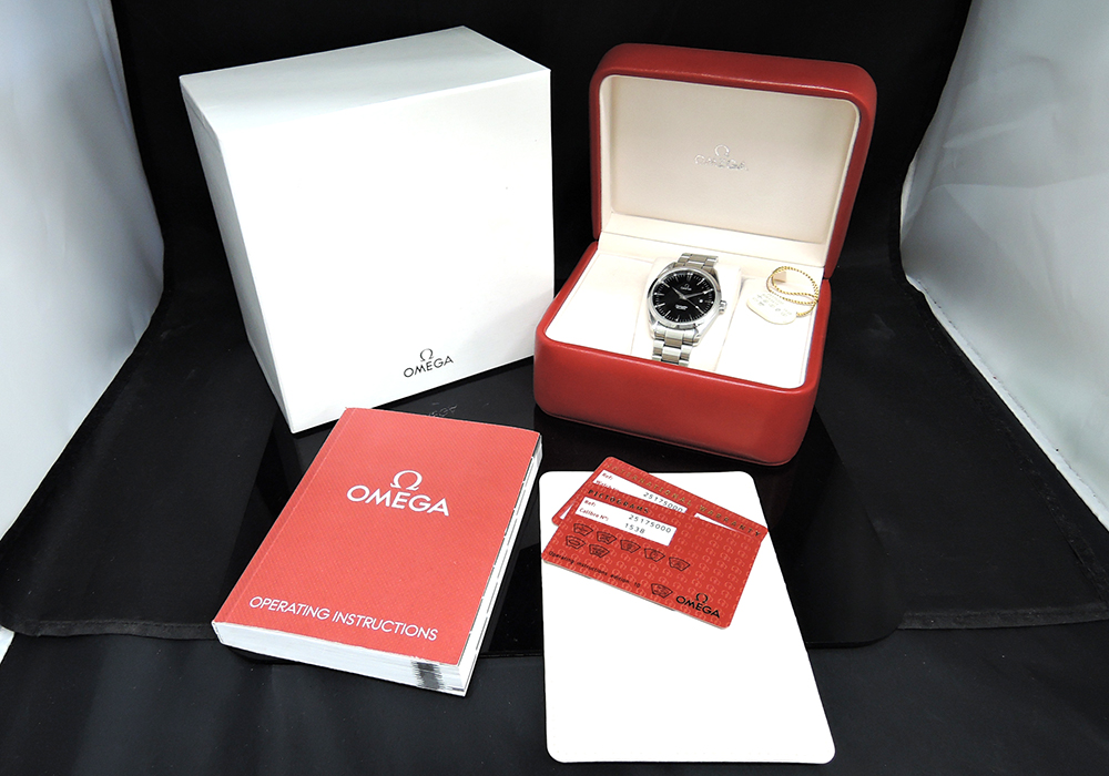オメガ OMEGA シーマスター アクアテラ 2517.50 クォーツ メンズ 保証書付 CF5298のイメージ画像