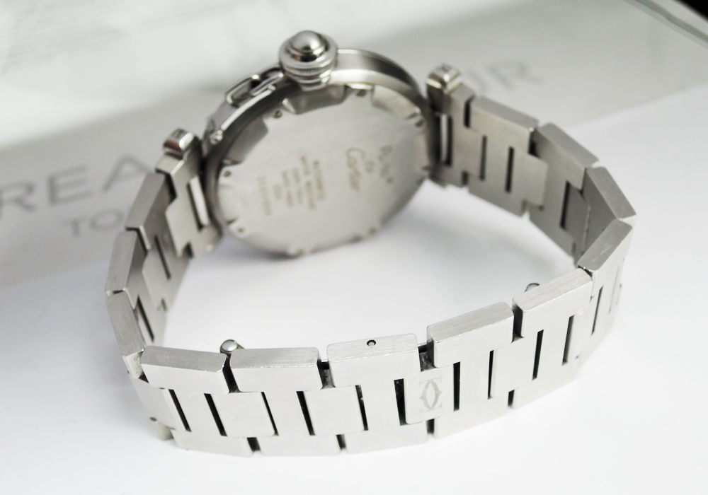 カルティエCartier パシャC メリディアン 2324 自動巻 腕時計 レディース SS ピンク文字盤 CF5573のイメージ画像
