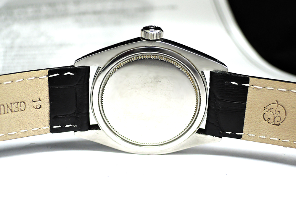 ROLEX ロレックス オイスター プレシジョン 6426 3番台 手巻き メンズ腕時計 シルバー文字盤 社外ベルト CF5501 のイメージ画像