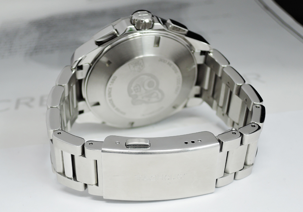 タグホイヤー TAG HEUER アクアレーサー300m キャリバー16 WAY2112BA0925 青文字盤 メンズ腕時計 保証書 クォーツ CF5498のイメージ画像