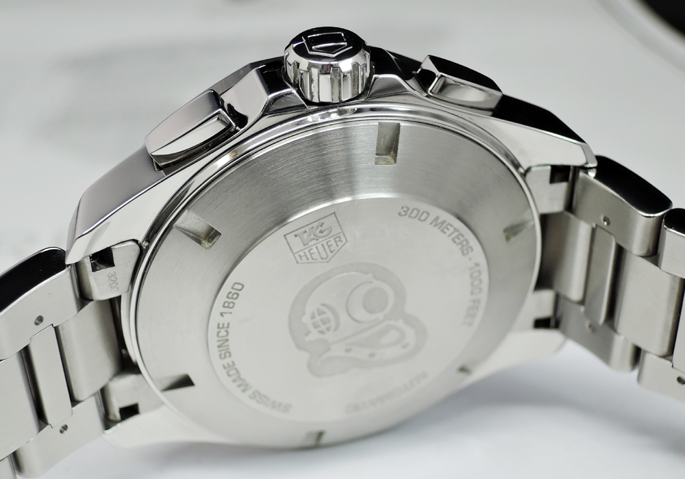 タグホイヤー TAG HEUER アクアレーサー300m キャリバー16 WAY2112BA0925 青文字盤 メンズ腕時計 保証書 クォーツ CF5498のイメージ画像
