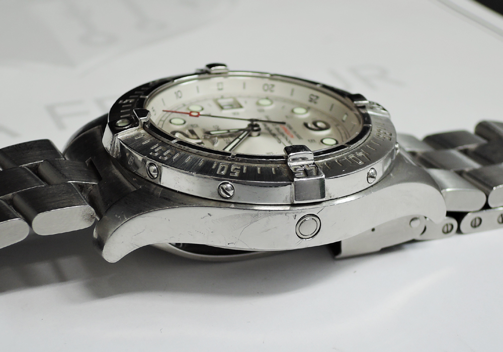 ブライトリングBREITLING スーパーオーシャン A17390 クロノグラフ 自動巻 メンズ 腕時計 保証書有 CF5707のイメージ画像