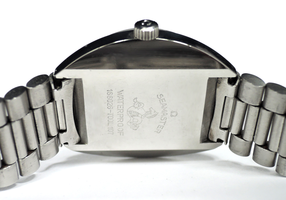 オメガ OMEGA シーマスター コスミック 166026 メンズ腕時計 デイト 自動巻 シルバー文字盤  IT5840-23*sのイメージ画像