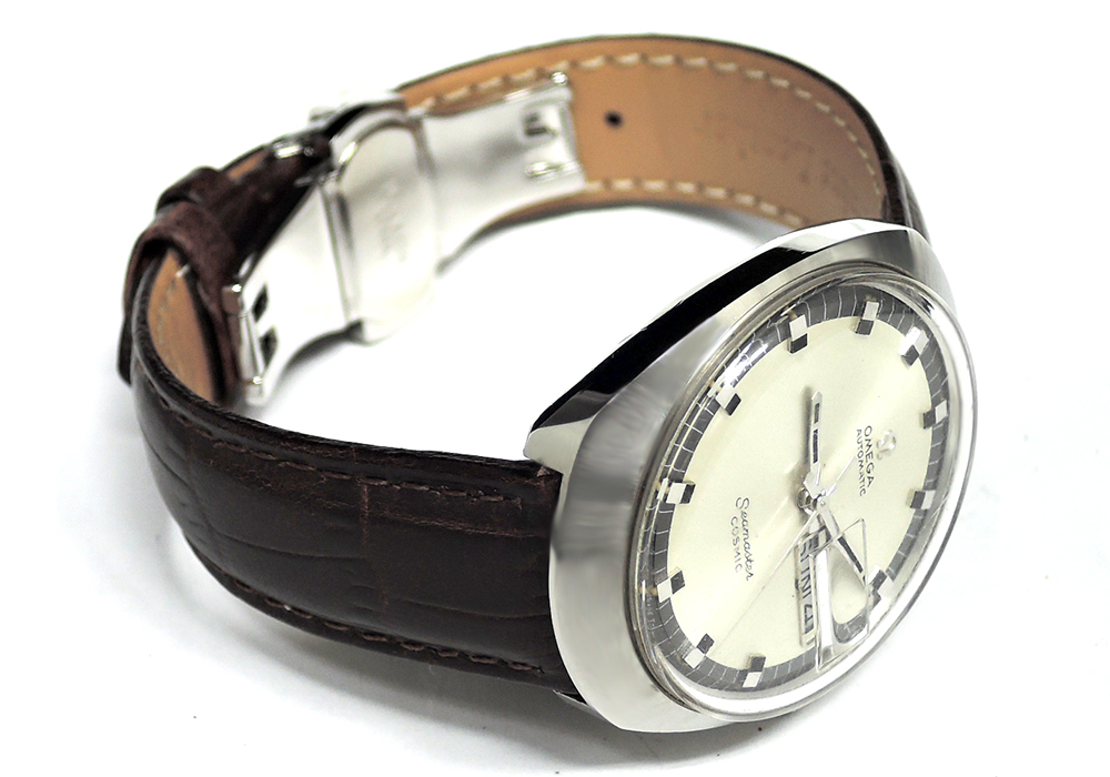 オメガ OMEGA シーマスター コスミック 166035 アンティークモデル メンズ腕時計 自動巻 シルバー文字盤 IT5841-24*sのイメージ画像