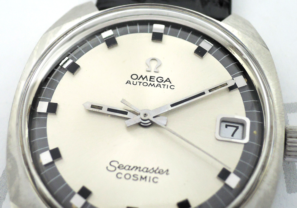オメガ OMEGA シーマスター コスミック 166022 メンズ腕時計 デイト 