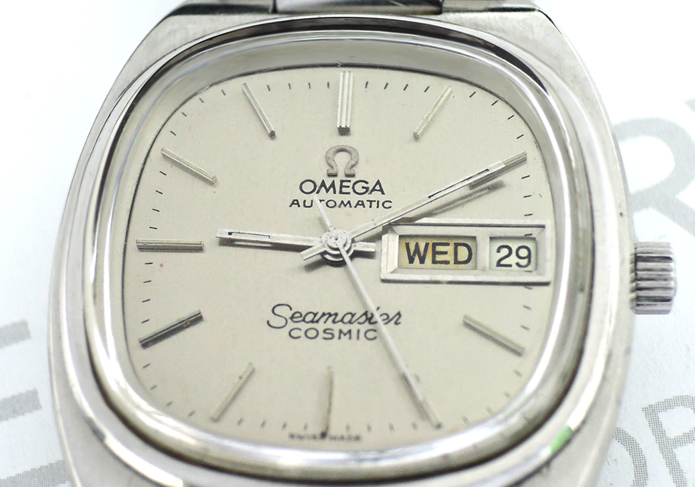 オメガ OMEGA シーマスター コスミック メンズ腕時計 デイデイト 自動巻 シルバー文字盤 IT5865-48*sのイメージ画像