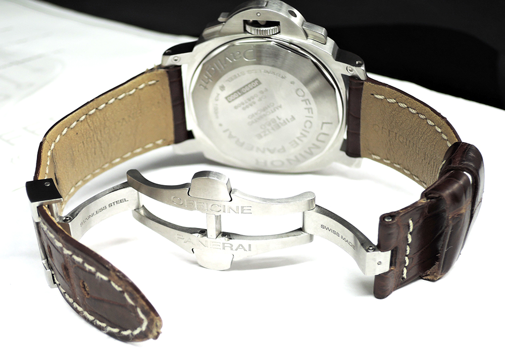 パネライ PANERAI ルミノールクロノ デイライト PAM00188 自動巻	ステンレス メンズ腕時計 タキメーターベゼル 箱 保証書 説明書 予備ストラップ CF5939のイメージ画像