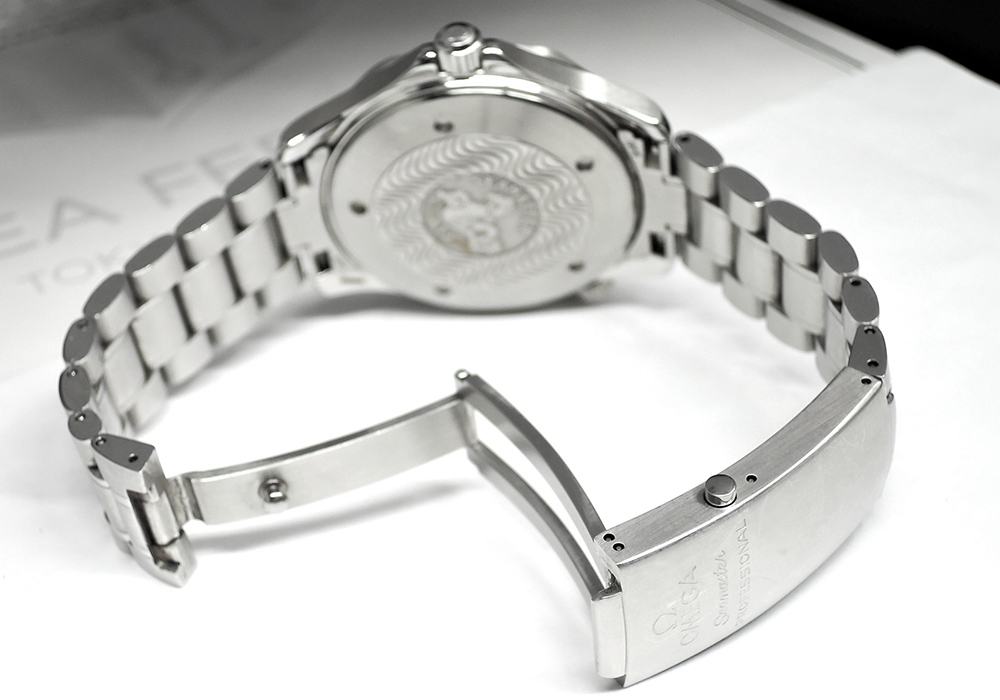 オメガOMEGA シーマスター プロフェッショナル300ｍ 2255.80 自動巻 青文字盤 ステンレス メンズ腕時計 CF5944のイメージ画像