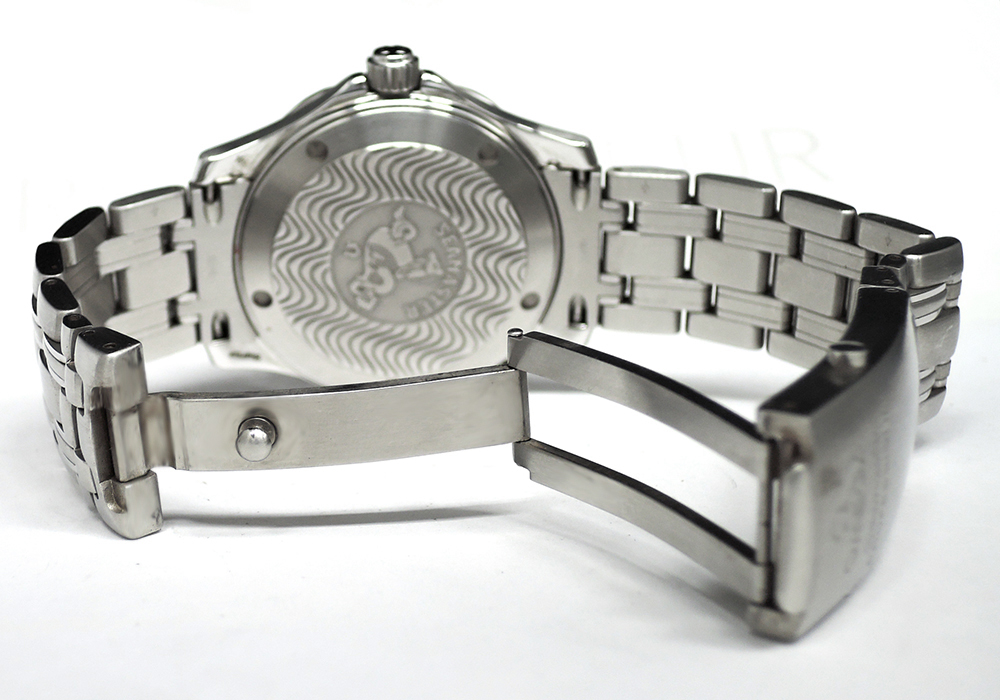 オメガOMEGA シーマスター プロフェッショナル300ｍ 2561.80 自動巻 青文字盤 ボーイズ腕時計 クオーツ CF5947のイメージ画像