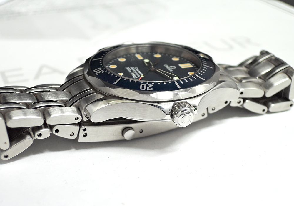 オメガOMEGA シーマスター プロフェッショナル300ｍ 2561.80 自動巻 青文字盤 ボーイズ腕時計 クオーツ CF5947のイメージ画像