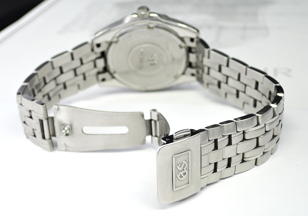 グランドセイコーGRAND SEIKO メンズ腕時計 クオーツ ネイビー文字盤 ステンレス CF6118のイメージ画像