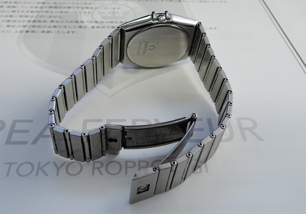 オメガ OMEGA コンステレーション 396.1080 ステンレス メンズ腕時計 シルバー文字盤 クォーツ W458のイメージ画像