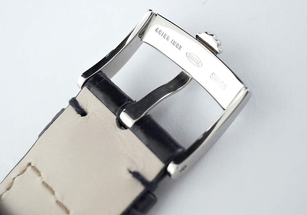 ロレックス ROLEX オイスタープレシジョン 6694 ステンレス シルバー文字盤 アンティーク 手巻き 新品純正ストラップ メンズ腕時計 日本ロレックス修理 OH済 保証書 IT6159のイメージ画像
