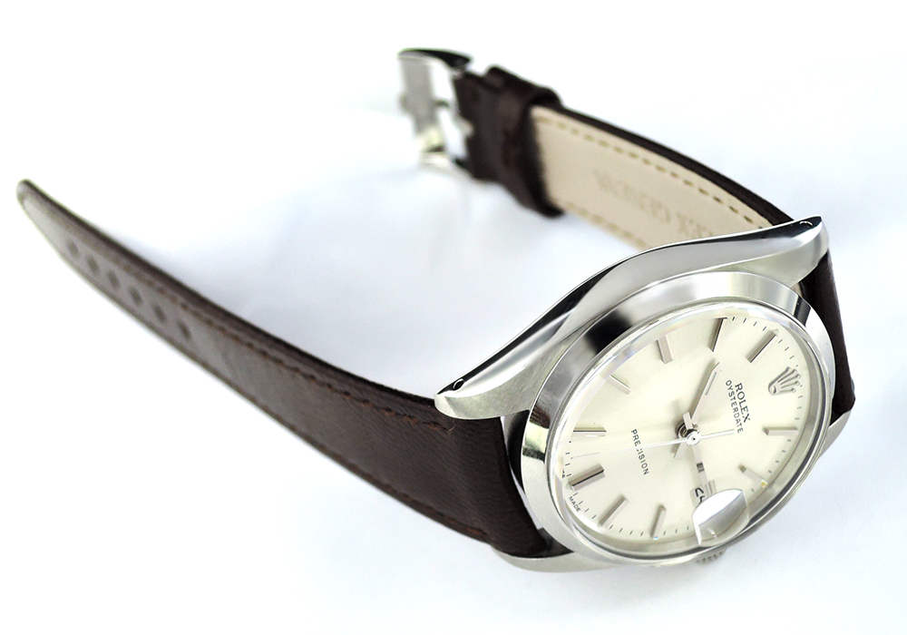 ロレックス ROLEX オイスターデイト 6919 シルバー文字盤 アンティーク 手巻 ステンレス メンズ腕時計 日本ロレックス修理 OH済 保証書 IT6162のイメージ画像