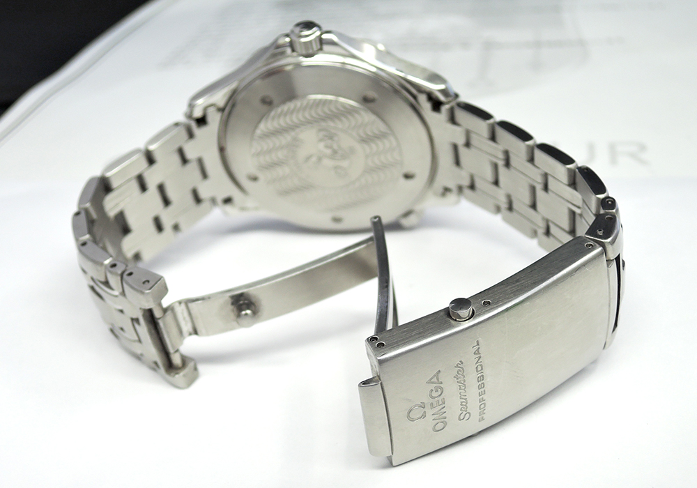 オメガOMEGA シーマスター プロフェッショナル300m 2531.80 メンズ 時計 自動巻 青文字盤 CF6201のイメージ画像