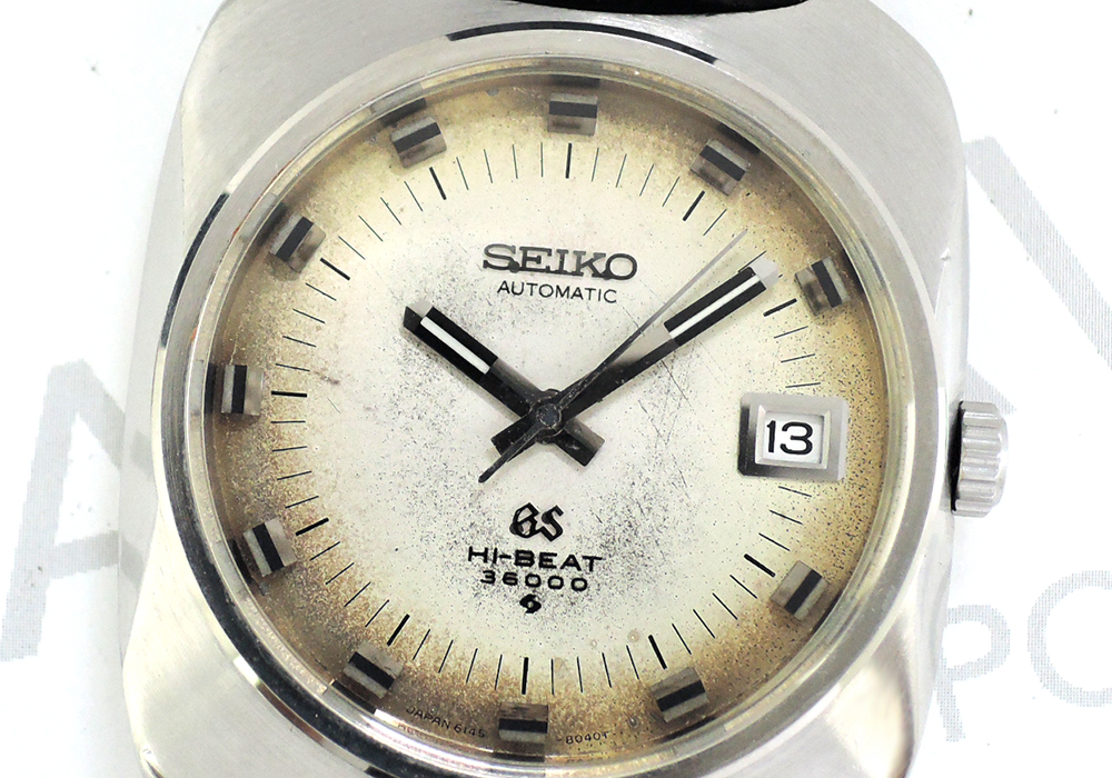 グランドセイコーGRAND SEIKO 6145-8020 ハイビート 36000 メンズ 時計 自動巻 シルバー文字盤 SS IT6220のイメージ画像