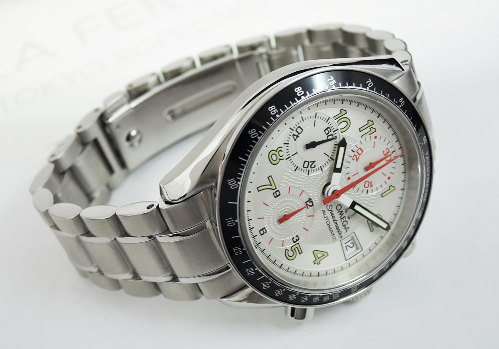 オメガ OMEGA スピードマスター マーク40 3513.33 メンズ 腕時計 自動巻き クロノグラフ  保証書 CF6331のイメージ画像