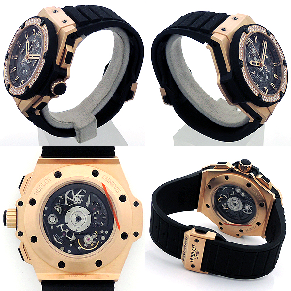 HUBLOT キングパワー ウニコ 701.OX.0180.RX.1104 キングゴールドダイヤのイメージ画像