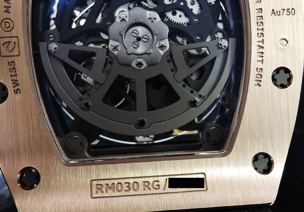 リシャールミル RICHARD MILLE RM030 オートマチック デクッチャブル ローター 18KRG  チタンのイメージ画像