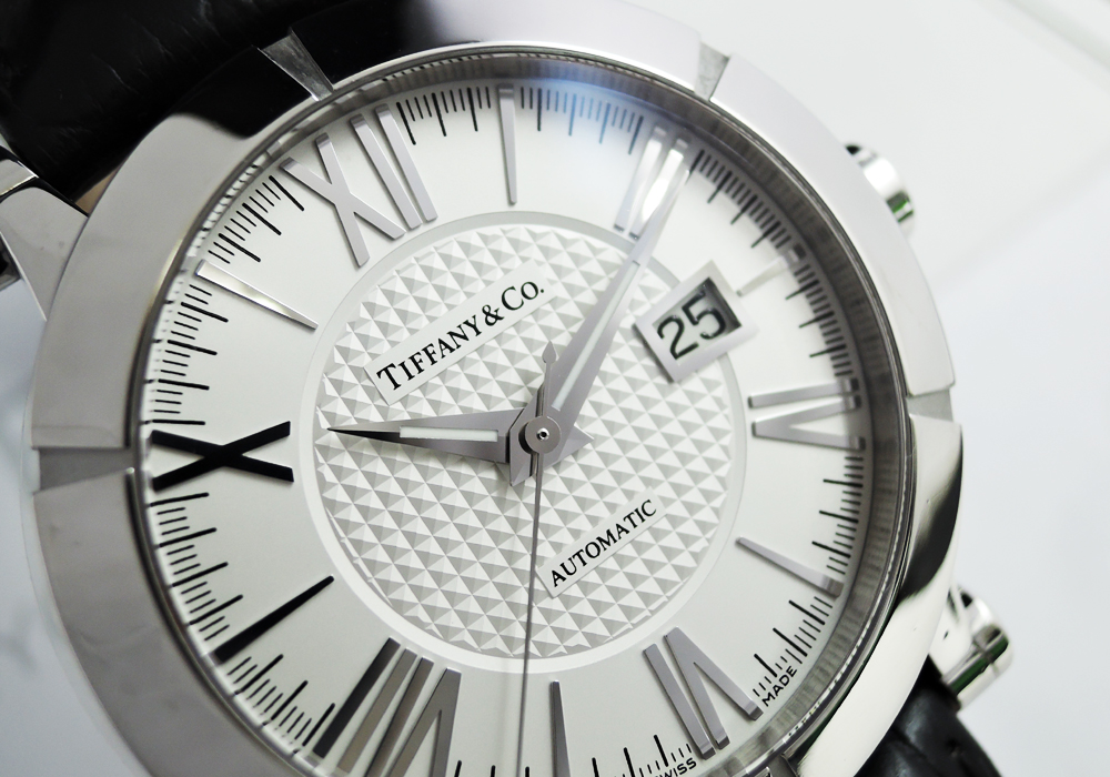 ティファニー TIFFANY & Co. アトラス メンズ 時計 自動巻 腕時計 白文字盤 CF6395のイメージ画像