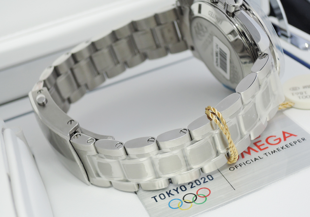 オメガ OMEGA スピードマスター 522.30.42.30.03.001 東京五輪 オリンピック 2020本限定 青文字盤 未使用 IT6581のイメージ画像